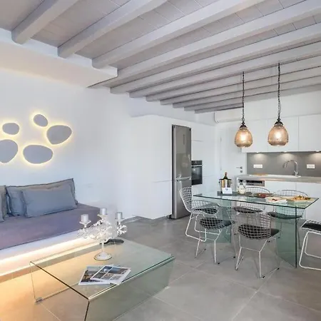 Вилла Iliana 1 & 2 W Shared Pool, Ornos, Mykonos Орнос