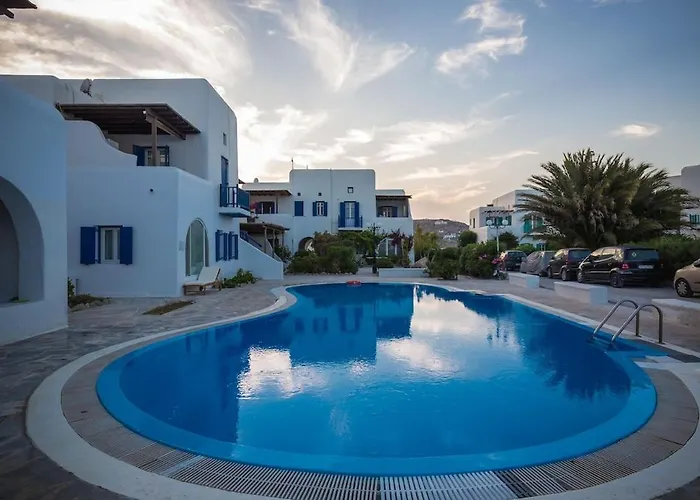 Villa Iliana 1 & 2 W Shared Pool, Ornos, Mykonos Ornósz
