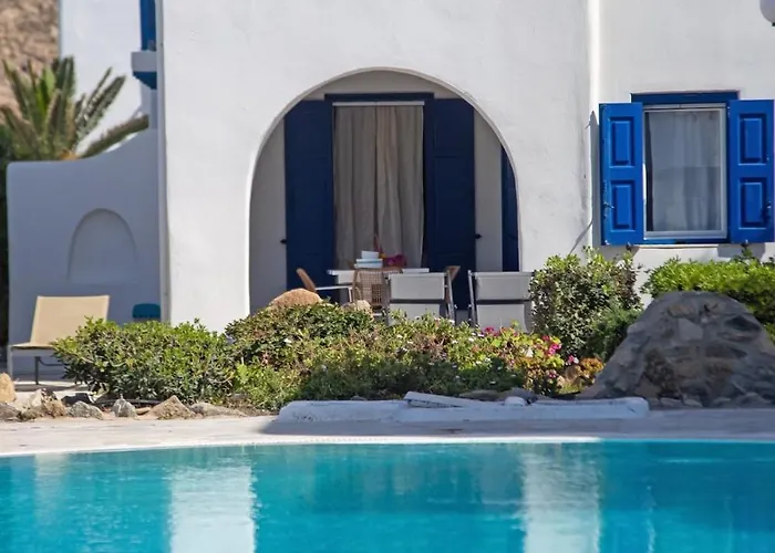 Iliana 1 & 2 W Shared Pool, Ornos, Mykonos Villa *