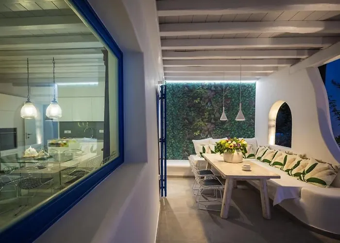 Villa Iliana 1 & 2 W Shared Pool, Ornos, Mykonos *