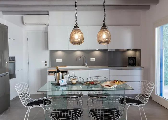 Iliana 1 & 2 W Shared Pool, Ornos, Mykonos ヴィラ *