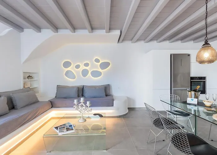 Iliana 1 & 2 W Shared Pool, Ornos, Mykonos Villa Ornósz