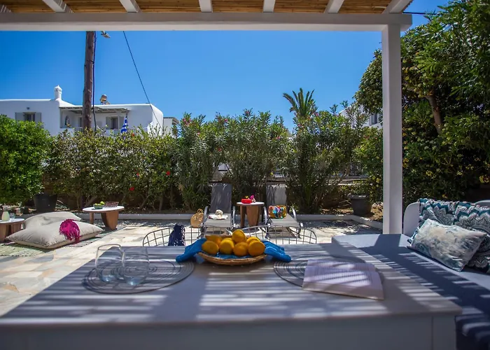 Iliana 1 & 2 W Shared Pool, Ornos, Mykonos Villa