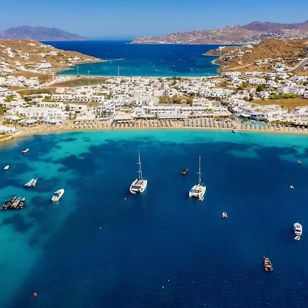 Villa Iliana 1 & 2 W Shared Pool, Ornos, Mykonos