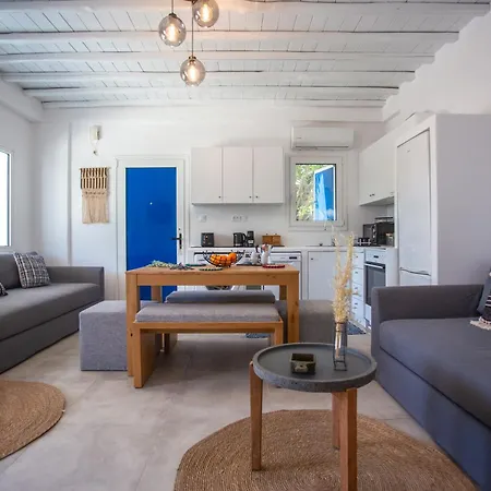 Iliana 1 & 2 W Shared Pool, Ornos, Mykonos Villa *