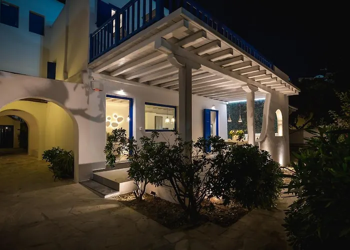 Iliana 1 & 2 W Shared Pool, Ornos, Mykonos Villa