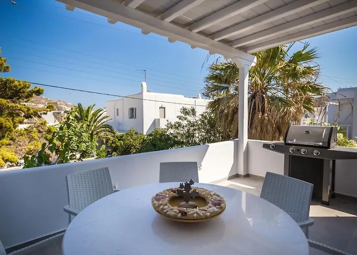 Villa Iliana 1 & 2 W Shared Pool, Ornos, Mykonos *