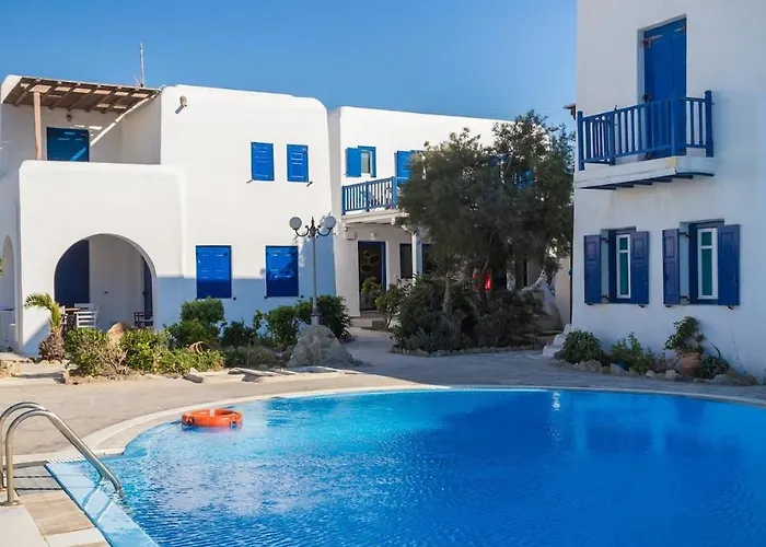 Iliana 1 & 2 W Shared Pool, Ornos, Mykonos *