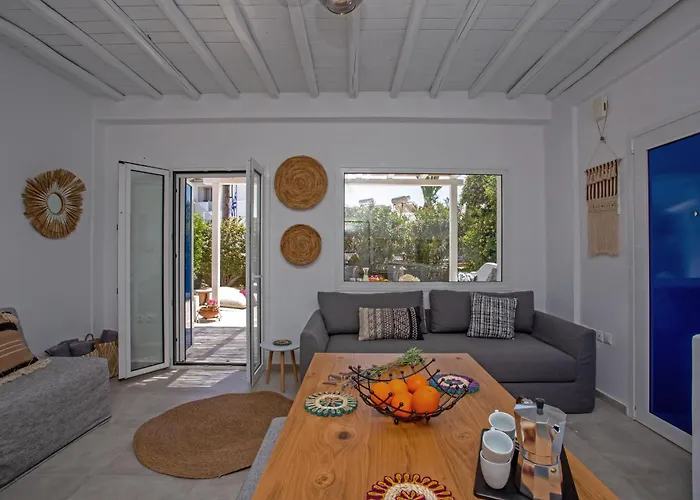 Iliana 1 & 2 W Shared Pool, Ornos, Mykonos Villa *