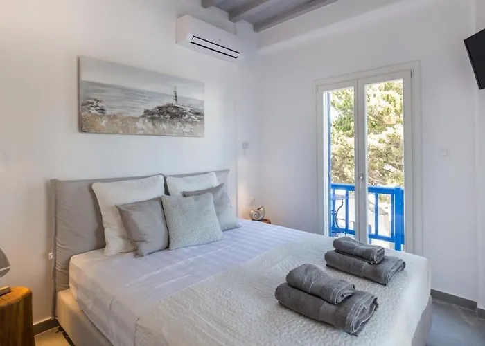 Iliana 1 & 2 W Shared Pool, Ornos, Mykonos Villa